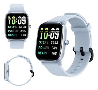 Reloj inteligente en claro sale