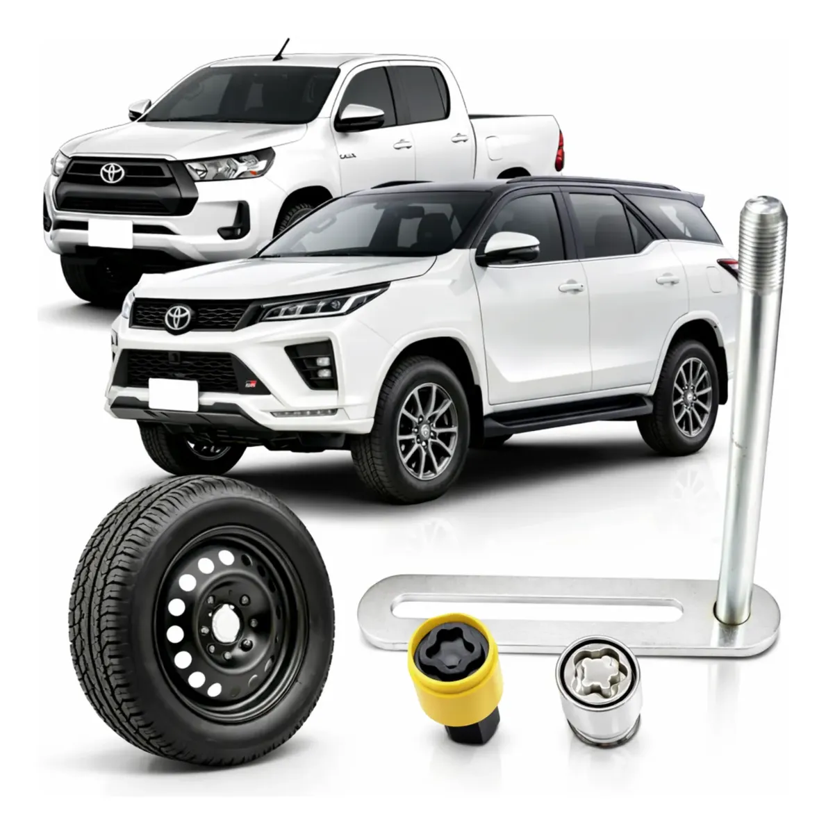 D NQ NP 2X 929457 MLB109019287377 032026 F trava parafuso antifurto de estepe pick up hillux sw4 todos