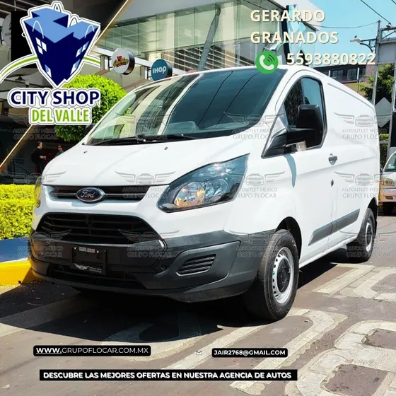 Ford Transit 2.2 Van Corta Techo Bajo Aa Custom Mt
