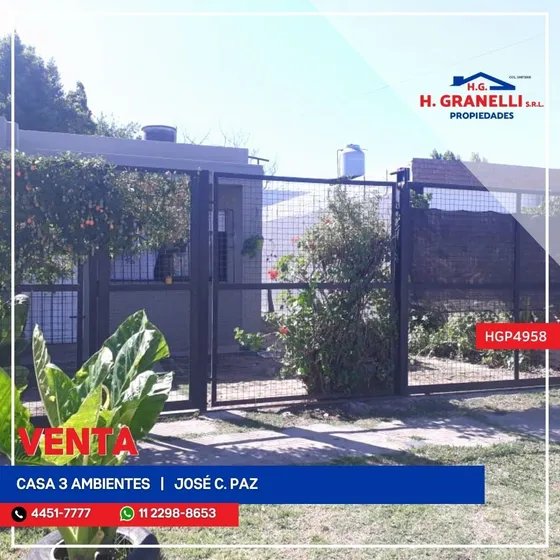Casa En Venta En José C Paz
