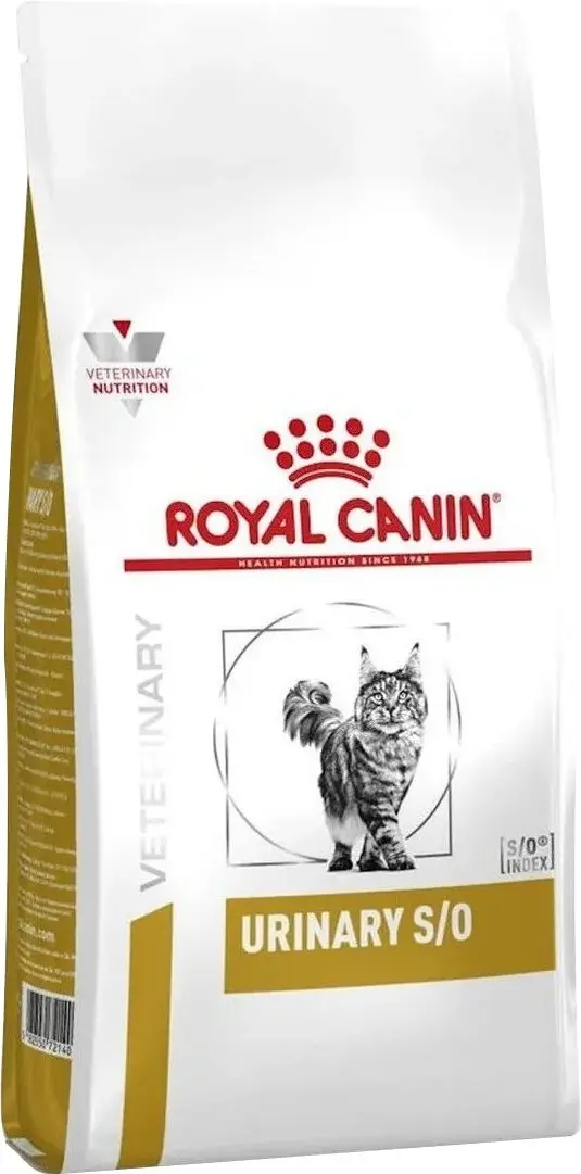 Alimento Royal Canin Veterinary Diet Feline Urinary S/O High Dilution UHD 34 para gato adulto de raza pequeña sabor mezcla