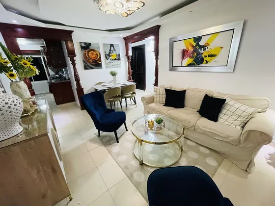 Apartamento Amueb. Buena Vista 1ra (villa Mella) 3er Piso