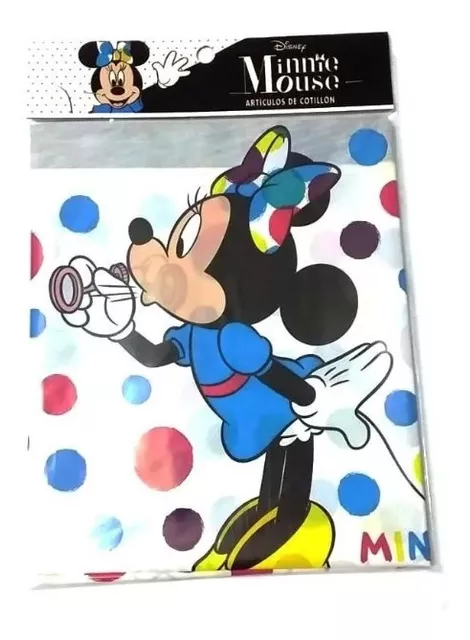 Mantel Plástico Para Cumpleaños Infantil Personajes Color M Minnie