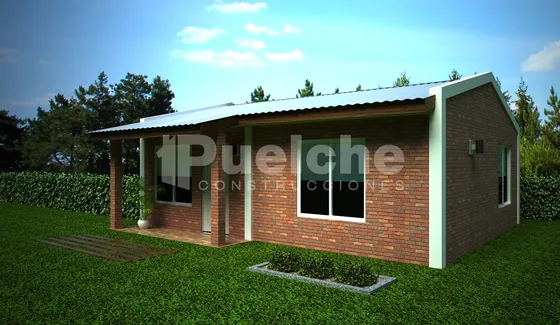 Casa A Construir De 3 Ambientes - A Los Mejores Precios De Mercado - Material Ladrillo - No Es Prefabricada 