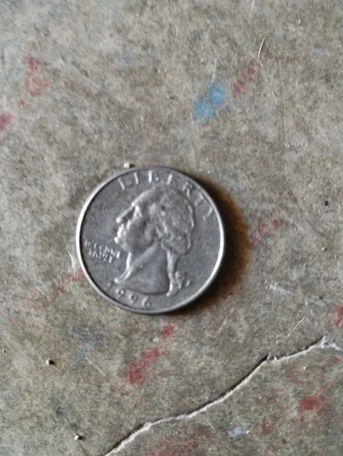 Moneda  De Un Cuarto De Dolar 1996