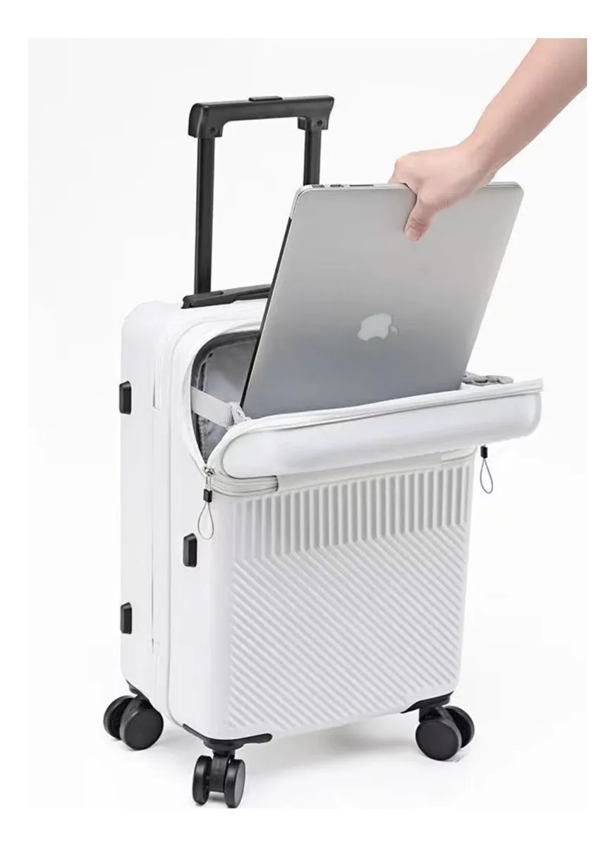 Maleta De Cabina Con Acceso Facil Puerto Usb Candado Tsa