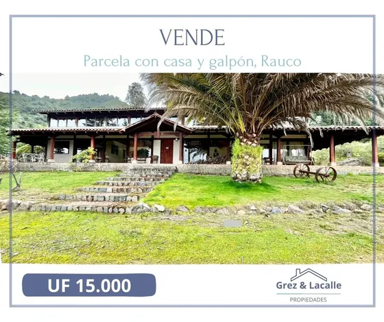 Se Vende Parcela De 32 Hectáreas Con Casa Y Galpón