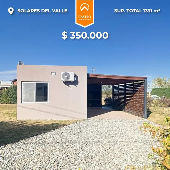 Alquiler-casa En Solares Del Valle, Villa De Merlo