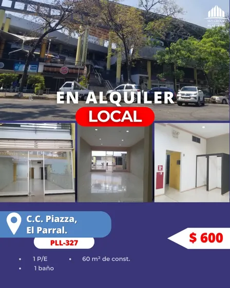 Local Ubicado En C.c Piazza, Urbanizacion El Parral Valencia. Vende Lino Juvinao 