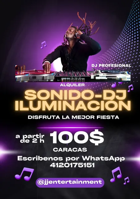 Alquiler De Sonido, Dj, Iluminación