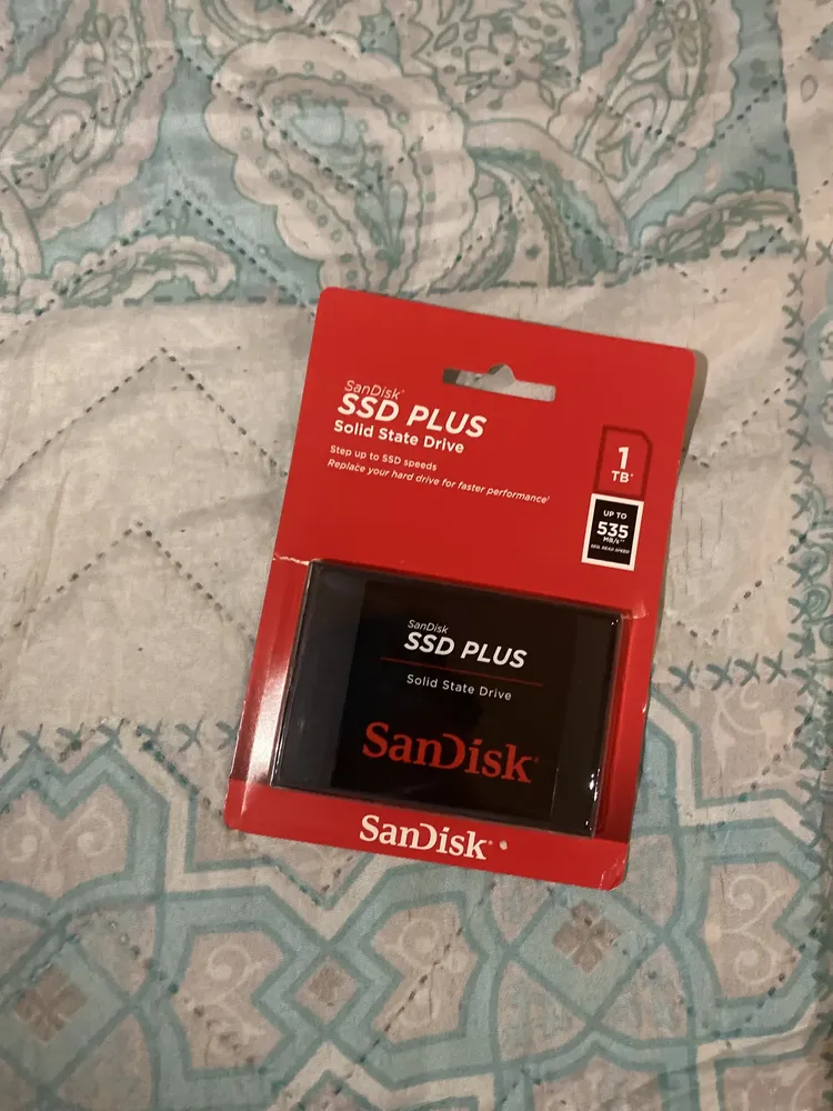 Ssd Plus 1tb Sdssda-1t00-g27 Sata Iii Vel Leitura 535mb/s Cor