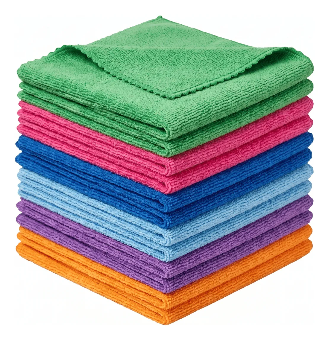 Kit 100 Panos Limpeza 30x30 Multiuso Atacado Multiuso Carros
