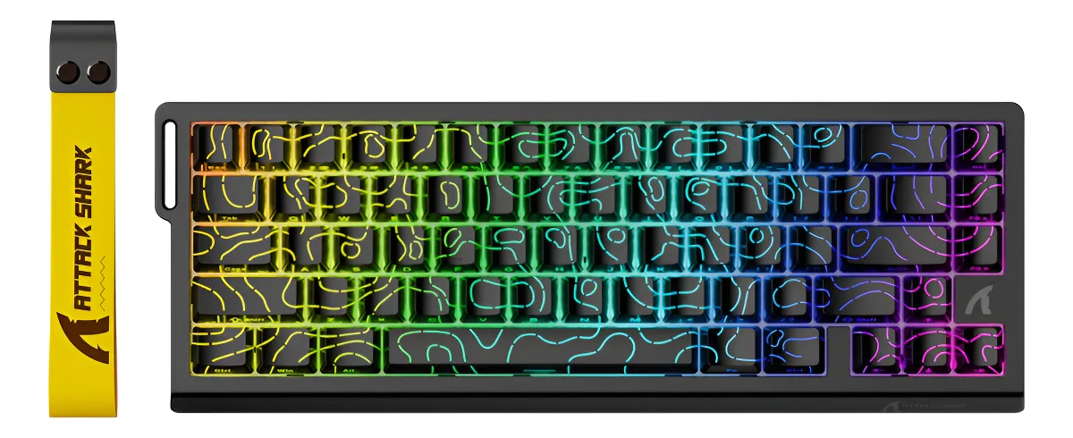TOP 7 Teclados Mecânicos BOM e BARATO (2025): custo-benefício de verdade para jogar e trabalhar Bestteclado Magnético Mecânico Attack Shark X68he Rgb 8k