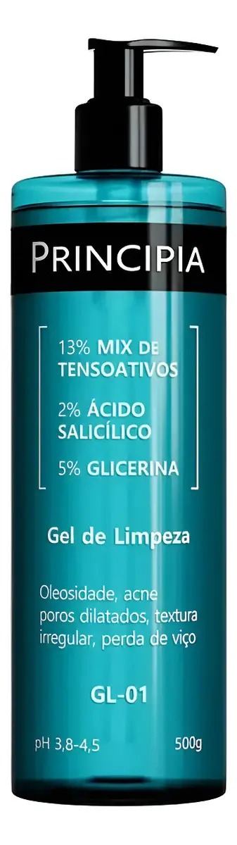 Gel De Limpeza Facial Principia Gl-01 500g Acneica Dia/noite