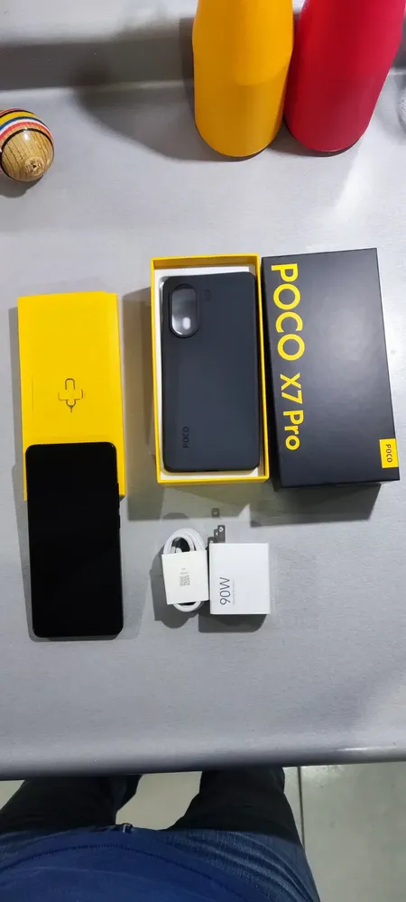 Xiaomi Poco X7 Pro 5g 256gb Amarelo 12ram 50mpx | Frete grátis