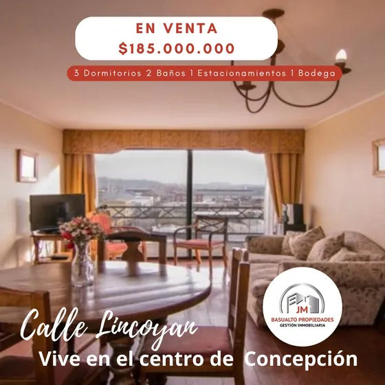 Vendo Departamento Centrico En Concepcion- Precio Rebajado