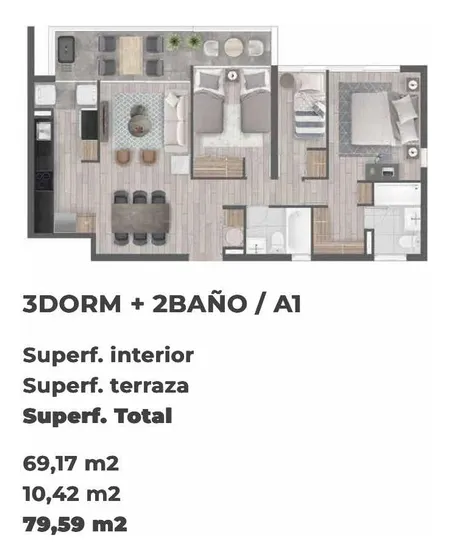 Cesión Promesa Dpto 3d2b, 2 Estacionamientos Y 1 Bodega
