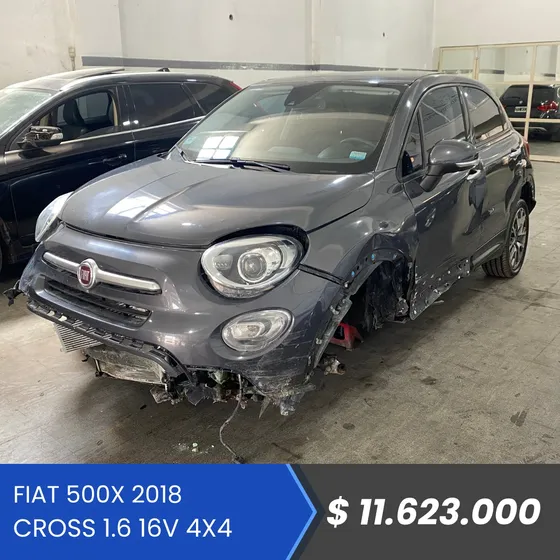 Fiat 500x Cross 1.6 4x4 2018 Chocado Poloautos