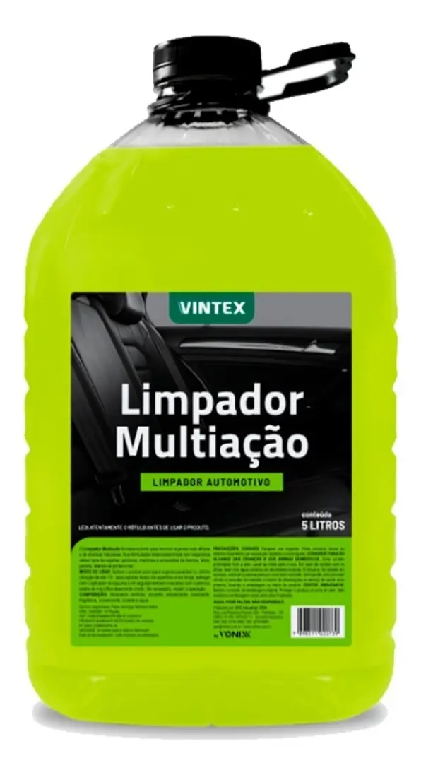 Limpador multiação APC Vintex 5L, uso automotivo e doméstico