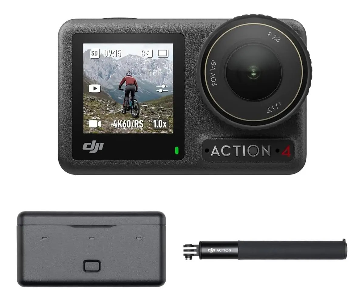 Camara. Dji Osmo Action 4 Adventure Combo - Camara De Accion