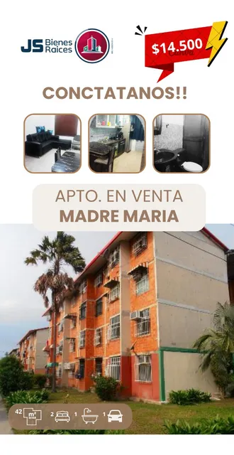 Apartamento En Venta Planta Baja Madre Maria - Urb. El Lago. 002jsc