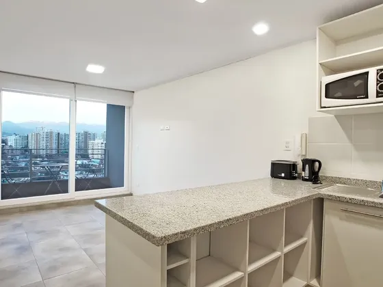 Arriendo De Departamento En San Miguel. 1 Dormitorio, 1 Baño