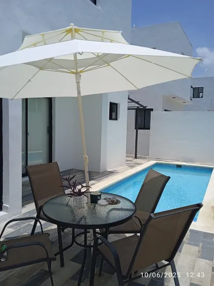 Gran Casa De 3 Habitaciones En Alquiler Por 6 Meses, Con Piscina Privada En White Sands  Punta Cana