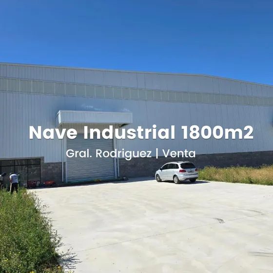 Deposito 1800m A Estrenar En Venta En Polo Industrial General Rodríguez