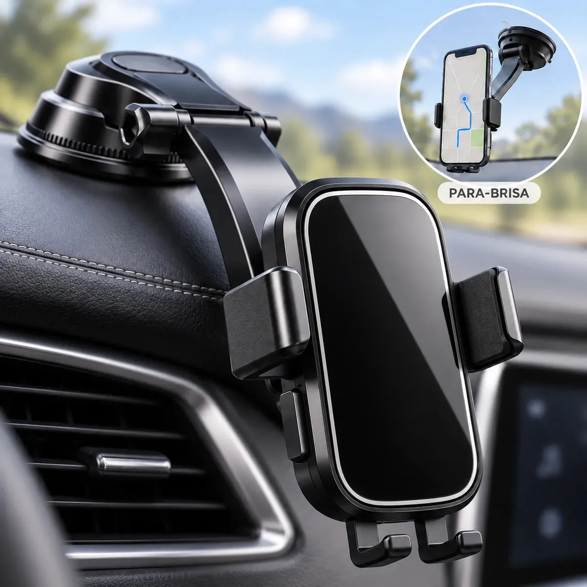 Suporte de Celular Veicular Automotivo 360° Universal - Mercado Livre