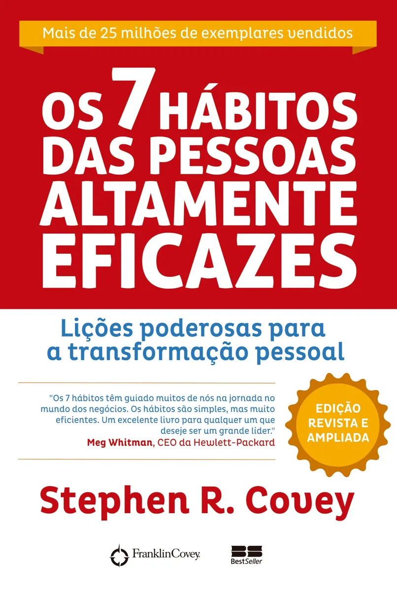 Livro Os 7 Hábitos das Pessoas Altamente Eficazes
