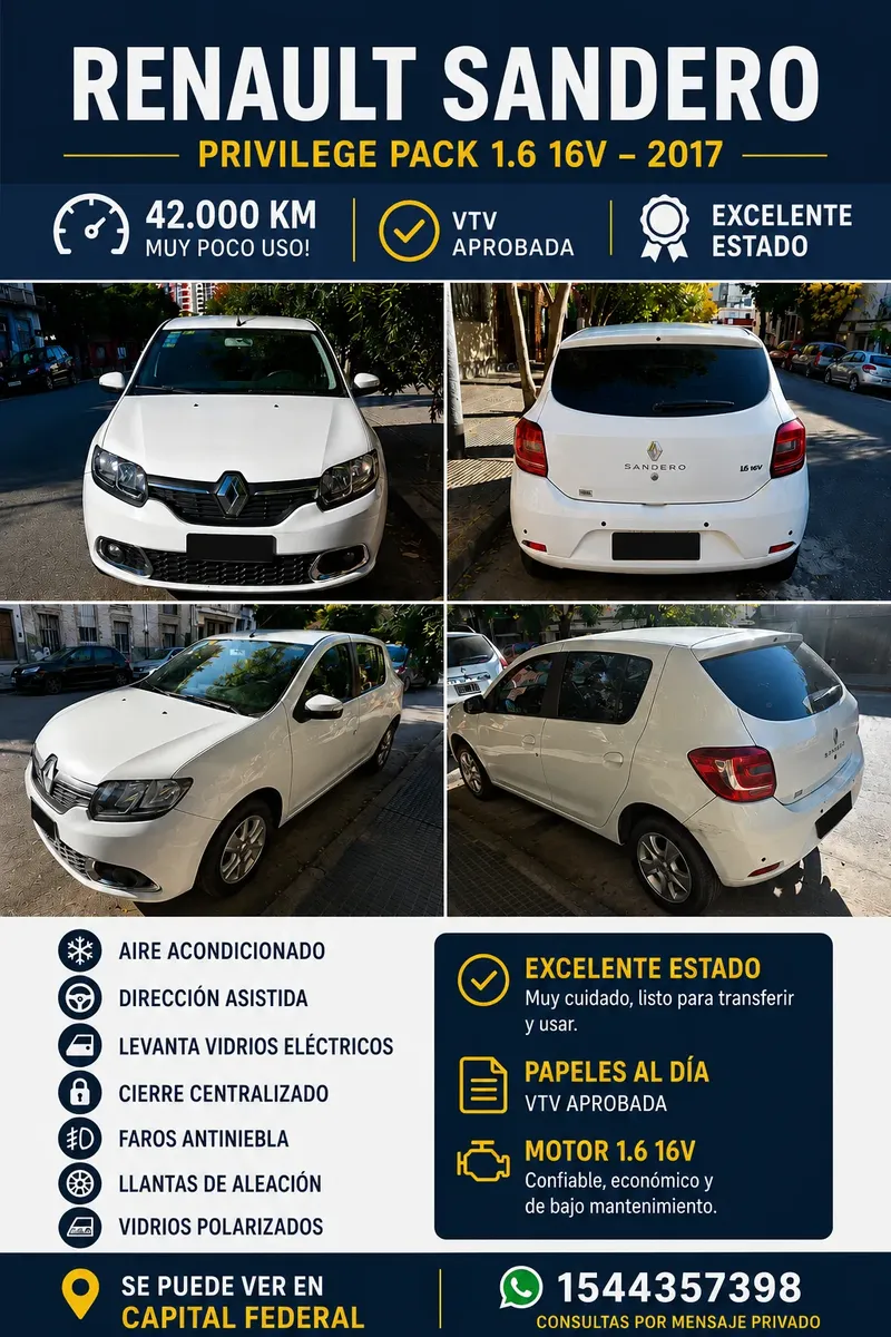 Renault Sandero Privilege