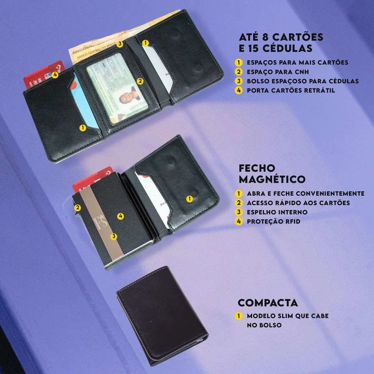 Design moderno e compacto