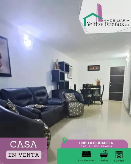 Casa En Venta En La Urb. La Ciudadela Cagua