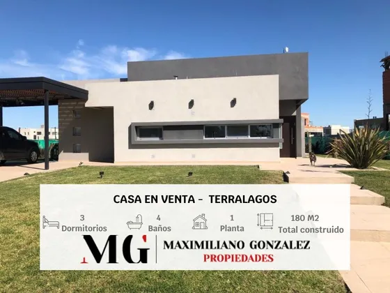 Casa En Venta, 5 Ambientes. Terralagos, Canning