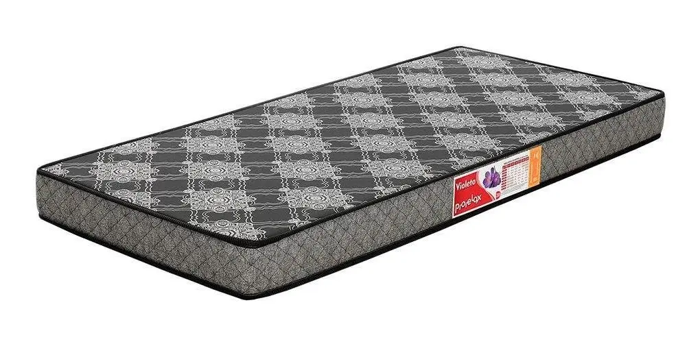 Colchão de espuma Prorelax Violeta Solteiro