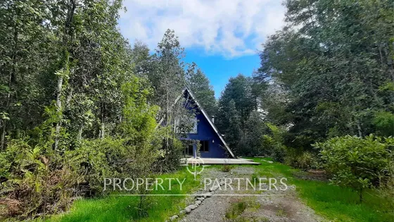 Casa En Medio De Bosque Nativo Con Estero En Pangu...