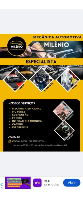 Manutenção  E Serviços  Em Geral  Em Mecânica  E Injeção Ele