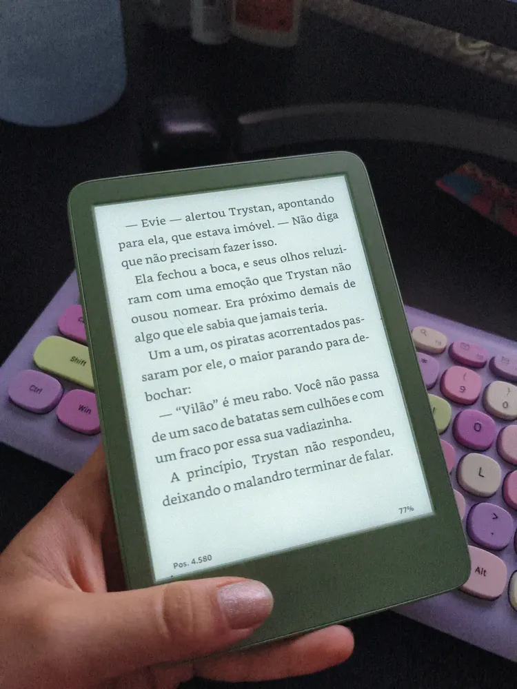 Kindle Gen 11 (2022) 16GB ミントグリーン 本体 Kindle 16 GB (Geração mais recente) - Leve e compacto, com tela
