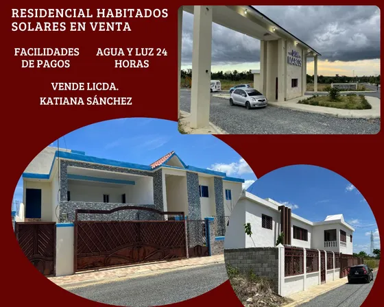 Terrenos En Zona Residencial Habitado. De 198mts2.