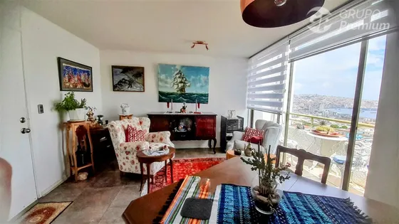 Departamento En Venta De 3 Dorm. En Valparaíso