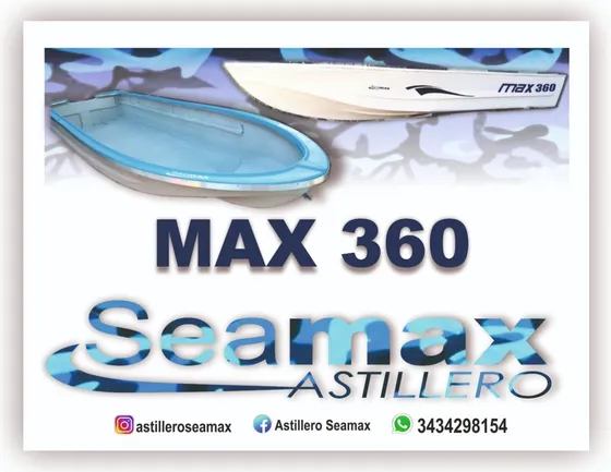 Max 360 Bote  No Precisa Matricula H/9.9 Hp