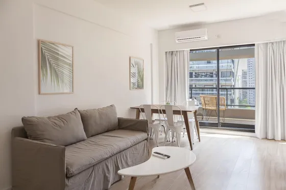 Barrio Norte, Venta Departamento 2 Ambientes, Balcón Terraza Y Baulera