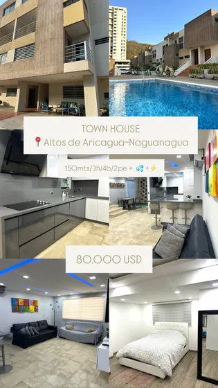 Town House En Venta Urb. Mañongo Naguanagua Yc