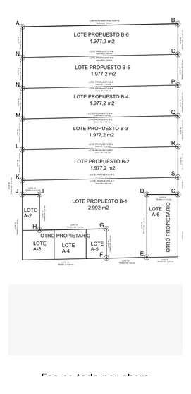 Vendo 5 Lotes De 1.977,2mts2 1ra. Línea Hospicio Ruta A-16 