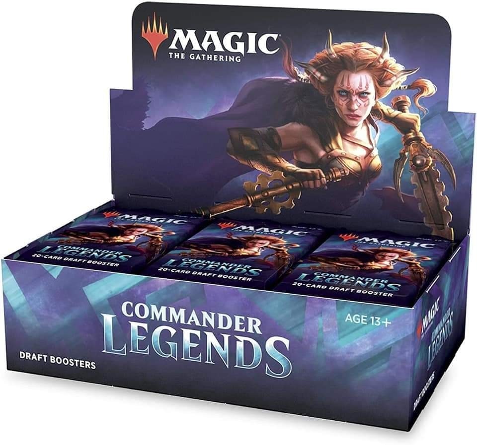 Magic The Gathering Commander Legends Booster Box (español) Envío gratis
