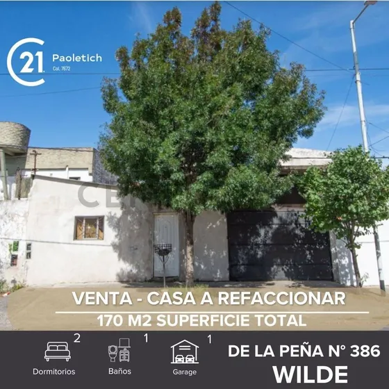 Venta Casa En Wilde