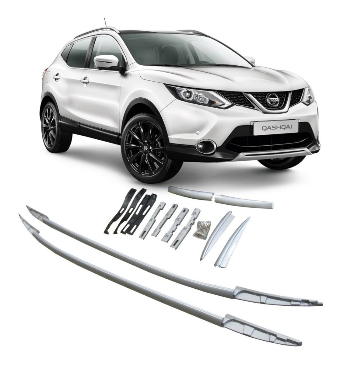 Barra Techo Laterales Nissan Qashqai 20142018 Mercado Libre