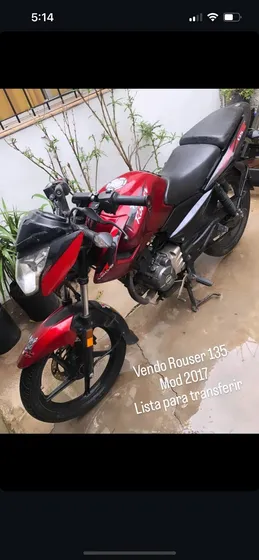 Rouser 135 Mod 2017 . Mejor Oferta Se Va