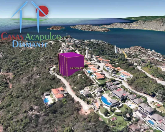 Cad Terreno La Cima Ps 16. Lote Residencial Unifamiliar Con Vista Al Mar En La Cima Club Residencial