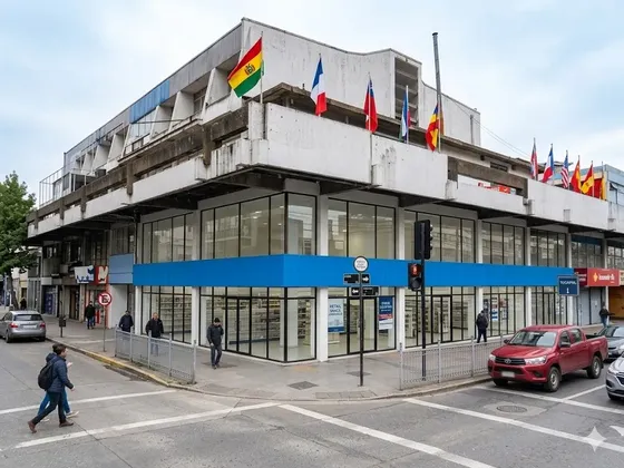Gran Local Esquina, 2 Pisos, 812 M2, Corazón De Concepción.